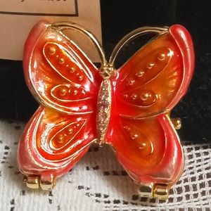 Monet Butterfly Trinket